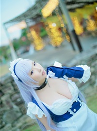 (Cosplay) Shooting Star  SAKU サク - Belfast 02(25)